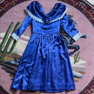 VINTAGE DRESS MIDI 80's